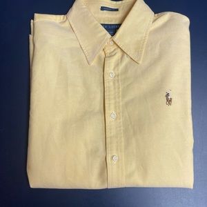 Mens Polo Ralph Lauren Size 16 Long Sleeve Button Down